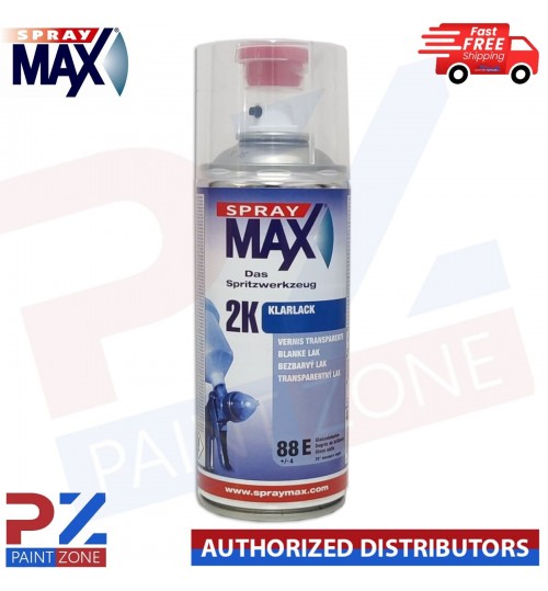 SPRAY MAX 680061 2K GLOSS CLEARCOAT SPRAY AEROSOL 400ML (NEXT DAY DELIVERY)
